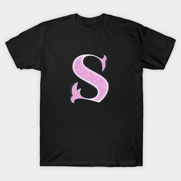 Letter S T-Shirt by CalliLetters